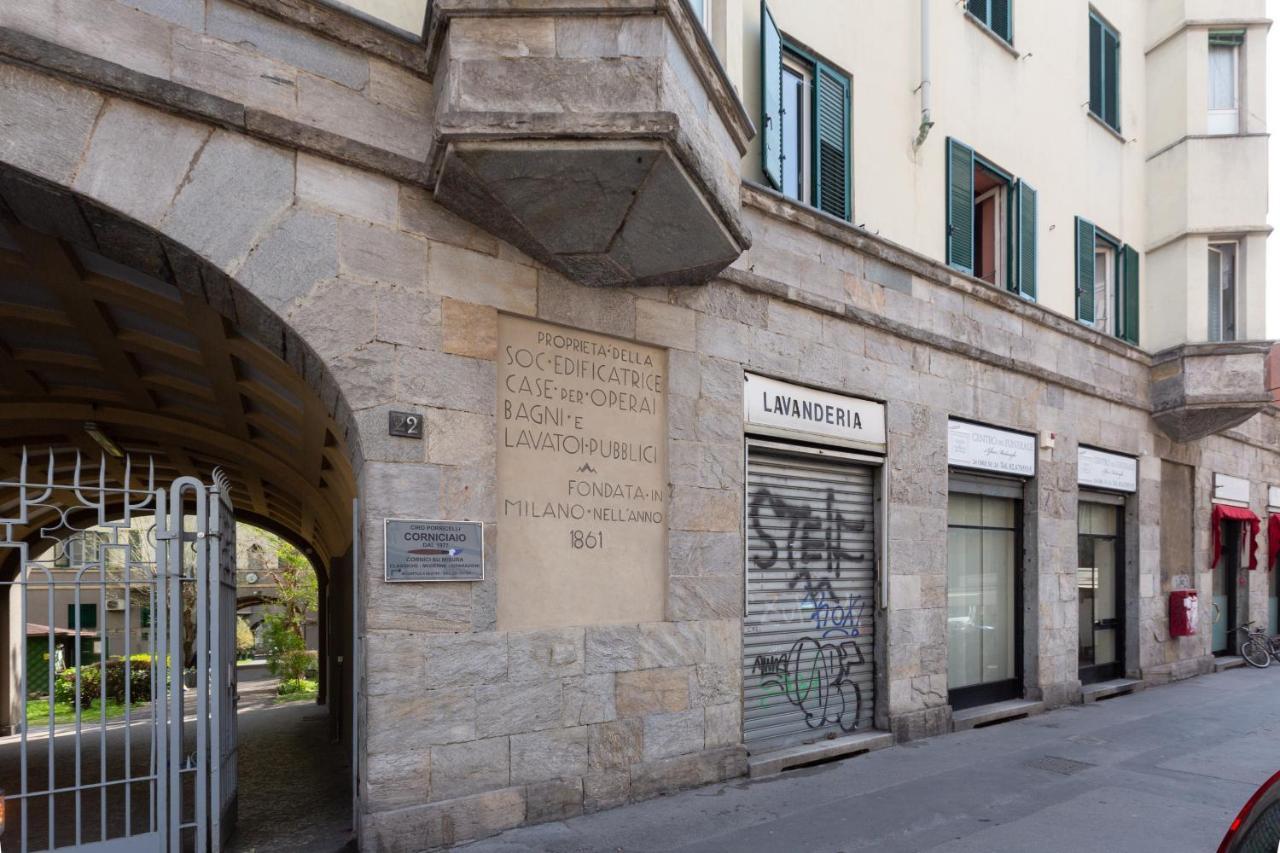 Zara Bright Flat Apartment Milan Bagian luar foto